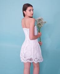 Ivory lace dress